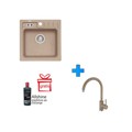 Sudoper Alveus Niagara 20 + slavina Kati G55 Beige