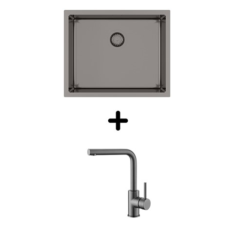 Set Dera 100L + Zora PVD Grafit