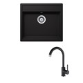 Set Schock NEMO N-100 Nero + slavina SHR Vida mat crna