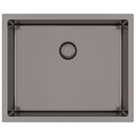 Sudoper Aquasanita Dera 100 L-T Graphite