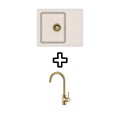Set Notus SQ102W + Vida PVD Zlato