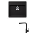 Set Schock NEMO N-100 Nero + slavina SHR Zora Plus mat crna
