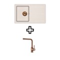 Set Notus SQ101W + Zora PVD Bakar
