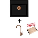 Set Carysil Waltz 560 + SHR Vida Bakar/Deep Black
