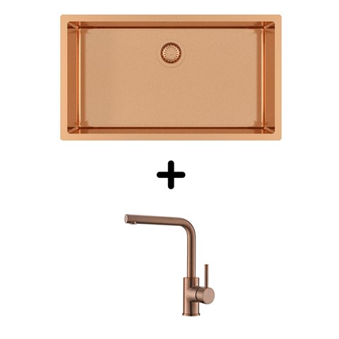 Set Dera 100B + Zora PVD Bakar