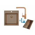 Sudoper Pure 30 + slavina Zeos-P Copper