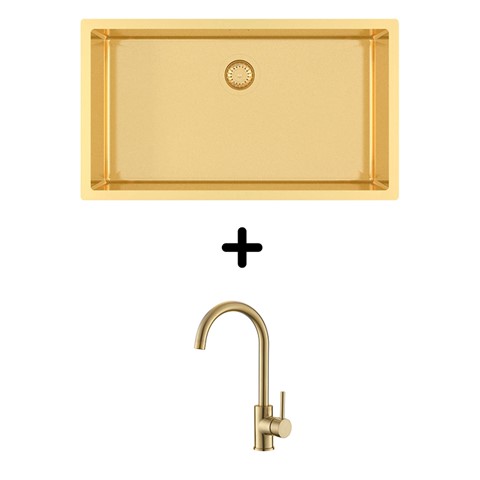 Set Dera 100B + Vida PVD Zlato