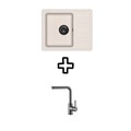 Set Notus SQ102W + Zora PVD Grafit