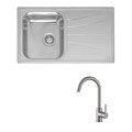 Diplomat 10 ECO + slavina Vida krom mat