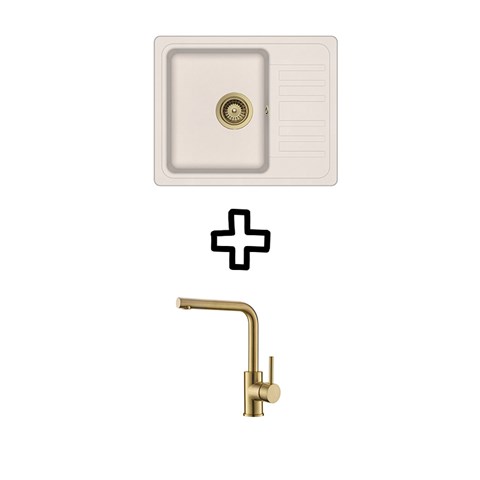 SQ102W-111PVD + Zora Gold
