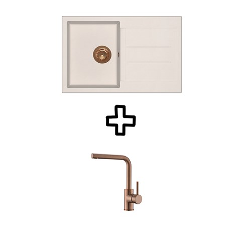SQT101W-111PVD + Zora Copper