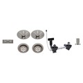 BLANCO InFino set Satin Platinum 2 korita sa dalj.