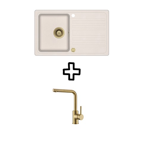 SQ101AW-111 PVD + Zora Gold