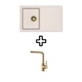 SQ101W-111-WPVD + Zora Gold