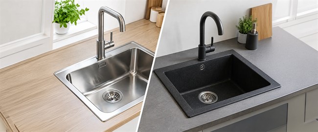 Inox ili granitni sudoper za vašu kuhinju?